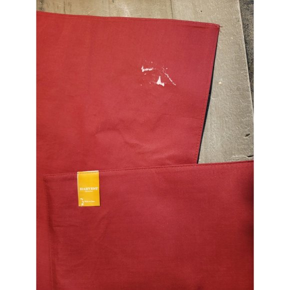 Red Fall leaf autumn leaves table placemat set - Picture 5 of 5